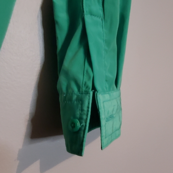 Teal Old Navy Blouse Business Casual - Size S - Picture 8 of 9